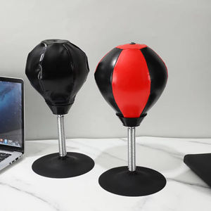 <span class=keywords><strong>Sac</strong></span> <span class=keywords><strong>de</strong></span> <span class=keywords><strong>frappe</strong></span> anti-stress <span class=keywords><strong>de</strong></span> bureau en cuir PU robuste, ballon <span class=keywords><strong>de</strong></span> boxe durable sur pied pour table <span class=keywords><strong>de</strong></span> bureau - Product Image 6