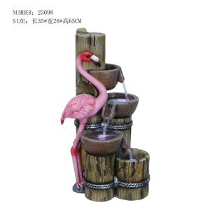 Fontana d'Acqua in Resina Effetto Pietra Economica e Bella per Decorazione <span class=keywords><strong>Giardino</strong></span> e Casa - Product Image 3