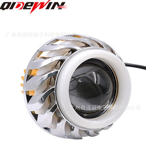 Faro LED para Motocicleta QIDEWIN, Tipo Lente, 3600LM, Aleación de Aluminio, Posición Delantera, Actualización Retrofit - Product Image 1