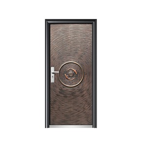 Porte de sécurité en acier laminé à froid, anti-effraction, extérieure, ouverture manuelle plate, porte complète Zhejiang SFT-002 - Product Image 2