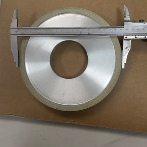 יהלום שחיקה גלגל עץ סיבוב צורה שטוח פנים מכסה מכסה ליטוש חידוד - Product Image 4