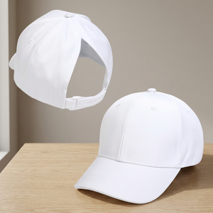 Nouvelle Casquette de Baseball en Velours Côtelé 6 Panneaux Couleur Unie Macarons 2025 pour Garçons et Filles de 3 à 8 Ans, en Coton, Protection Solaire, Visière Plate Réglable 3D - Product Image 3