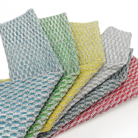 Rouleau de tissu de base pour éponge de nettoyage de cuisine de type gaufre, matière première pour tampon à récurer