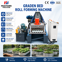 Raised Garden Bed Steel Panel Making Machine Automatic Metal Garden Bed Panel Roll Forming Machine for Gardening
