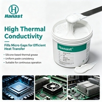 Pâte thermique blanche à faible volatilité 4.0 W/m K, sans séchage à sec, pour l'industrie électrique et le stockage d'énergie