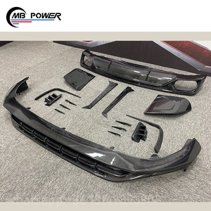 ¡Alta calidad! Q8-alerón delantero de carbono para coche, difusor trasero, estilo ABT, Q8 a abt - Product Image 3