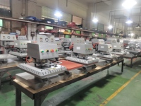 Presse à chaud pneumatique semi-automatique CY CY-C à double station pour impression de t-shirts, 40x60cm, avec tête pivotante, 110V/220V