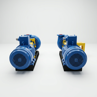 Pompa Pasir Horizontal DJSB8X6/12 75KW Pompa Lumpur Sentrifugal untuk Sistem Kontrol Padatan Pengeboran Ladang Minyak Transportasi Slurry