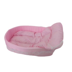 Macaron hondenbed huisdiernest kattennest vier seizoenen universeel geruit doek type diepe slaap huisdierbenodigdheden - Product Image 6