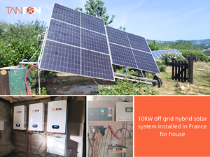 Tanfon 10KW năng lượng mặt trời hệ thống điện Máy phát điện Panels 1000 lai hệ thống 30Kw 30kwh hệ thống năng lượng cho home Off Grid Full Set Kit nhà - Product Image 5