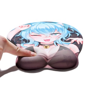 Tapis <span class=keywords><strong>de</strong></span> souris <span class=keywords><strong>de</strong></span> jeu 3D League of Legends Akali AHLI Sexy Oppai en gel <span class=keywords><strong>de</strong></span> silicone Anime <span class=keywords><strong>Manga</strong></span> Grand Oppai Tapis <span class=keywords><strong>de</strong></span> souris mignon - Product Image 5