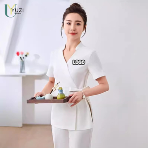 Uniformes Unisex de Manga Corta para Cosmética, Odontología, Gestión de la Piel, Masajes, Club de Salud y Fisioterapeutas - Product Image 1