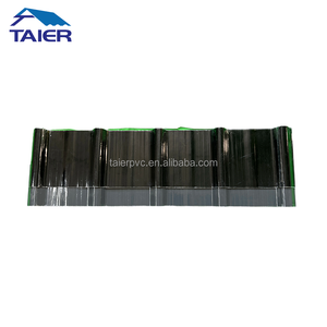 <span class=keywords><strong>Plaque</strong></span> de toiture en fibre de verre UPVC de couleur foncée, <span class=keywords><strong>plaque</strong></span> UPVC anti-UV - Product Image 6