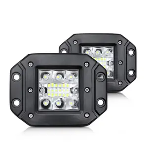 OEM 20 LEDドライビングスポット補助ライトオフロード4x4キューブLedオフロードフォグランプ24vLedポッドライト車用
