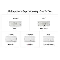 Interrupteur intelligent WiFi Sonoff Basic R2, contrôleur à distance, application EWeLink, compatible avec Alexa et Google Home B314