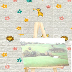 Bambino Ama Della Parete Del Fumetto di Carta Per Bambini Arredamento Camera Da Letto 3D Stereo di Gomma Piuma del Pe di Mattoni Carta Da Parati Filippine - Product Image 3