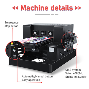 Impresora UV Xp600 2024, Nueva, en Oferta, Inteligente, Impresión a Color A3, Gran Tamaño, para Botellas de Vidrio - Product Image 3