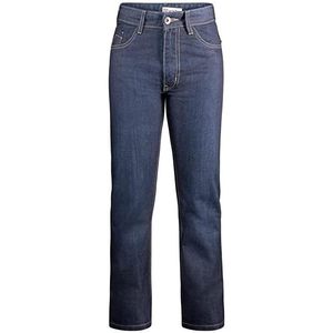 Just In Trend <b>Men's</b> Flame Resistant <b>Work</b> Pants High Waist Straight Leg Denim Cotton Midweight <b>Jeans</b> - Product Image 1