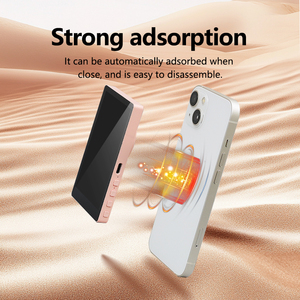 Monitor de Proyección de <span class=keywords><strong>Pantalla</strong></span> con Control Remoto, Batería de 1500 mAh, Cámara Trasera, Monitor Inalámbrico Magnético para Teléfono, Vlog, Selfie - Product Image 3