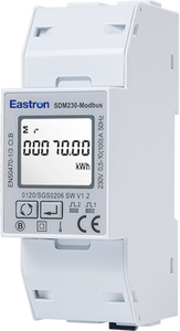 Medidor Digital Monofásico de Energía de Carril Din, Sistema Solar PV LCD, <span class=keywords><strong>Modbus</strong></span>, MID, 1 Unidad - Product Image 4