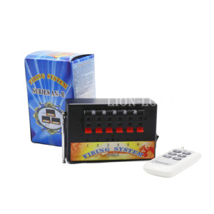 6 Channel with One Receiver Wireless Remote Control Fireworks Firing <strong>System</strong> for Parties - Product Image 2