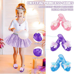 Accesorios de juguete para disfraz de princesa para niñas, juego de <span class=keywords><strong>tocador</strong></span>, juego de rol para niños de 3 a 6 años, regalo Ideal para fiestas de cumpleaños de niñas - Product Image 6