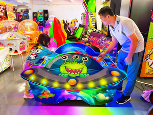 Wholesale Two Players Indoor Coin Operated Electronic Air Hockey Cartoon Style <b>Game</b> Machine for <b>Game</b> Centers - Product Image 6