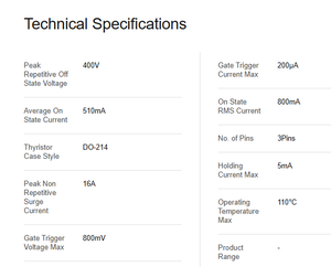 Circuit intégré IC Chip S4S3RP 3 broches 400V 5mA Amplification - Product Image 6