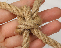 Corde de manille naturelle de chanvre filet de cargaison d'escalade filet de jute de sécurité pour enfants