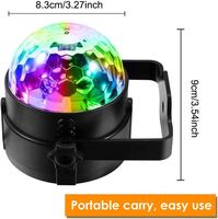 Club lumières disco led 7 Modes disco led lumière pour la maison chambre danse fêtes anniversaire karaoké Halloween noël led dj lumières disco