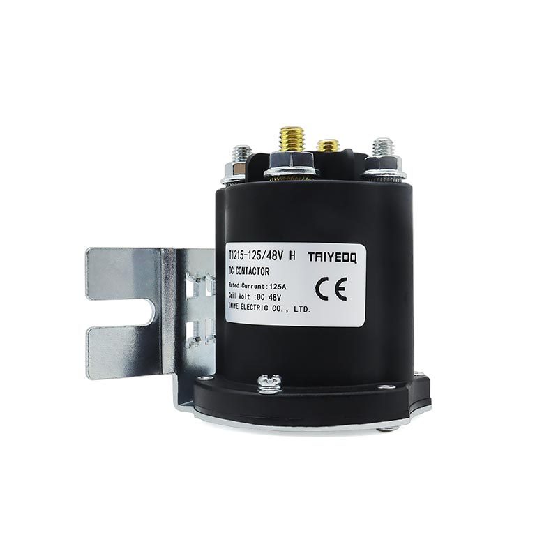 T1215-125 125A DC <strong>Contactor</strong> 12V 24V 48V DC <strong>Pump</strong> <strong>Contactor</strong> Relay for Oil <strong>Pump</strong> Startup Battery Truck Electric Forklift