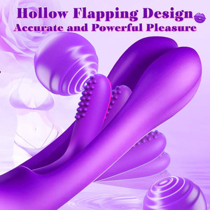 Original Factory Wholesale 3in1 Rechargeable 7 Frequencies Flapping <b>Vibrator</b> Sex Toys for Woman Dildo G-spot <b>Vibration</b> Adult% - Product Image 2