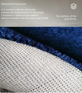 Moquette per Interni di Grandi Dimensioni all'Ingrosso, Tappeto Morbido e Confortevole per Camera da Letto con Design a Pelo Lungo Shaggy per Uso Domestico - Product Image 2