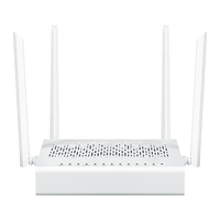 Módem de Fibra Óptica WiFi5 AC1200 GPON ONU Doble Banda 2.4G y 5G hasta 1200Mbps 2*USB2.0 VoIP 4*10/100/1000M Puertos RJ45 XPON