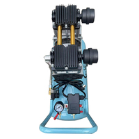 Compresseur d'air à piston silencieux sans huile YiBang portable 800W 60L/min 8 bars avec réservoir de 10L 220V 50Hz monophasé