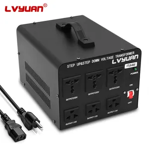 LVYUAN 5000W電気制御変圧器コンバーターステップアップ電源変圧器価格230V 220V 110Vステップダウントランス