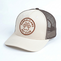 Gorra Trucker Unisex Impermeable de 5 Paneles con Diseño OEM Personalizado, Deportiva, Formal, de Moda, de Alta Calidad, con Logotipo Bordado en Aplique de Nailon