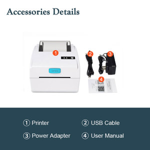 3 inch 2 inch giá <span class=keywords><strong>tag</strong></span> vải không dây cuộn in ấn Máy cắt Sticker tùy chỉnh nhiệt máy in nhãn - Product Image 6