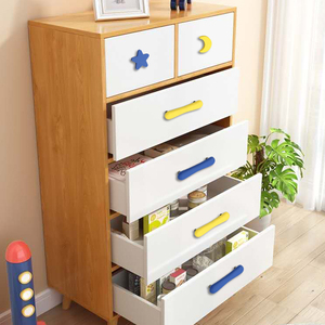 Tiradores de Silicona para Muebles de Habitación Infantil, con Forma de Estrella, Luna y Cerdo, Agarre Suave - Product Image 2