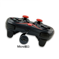 Manette de jeu sans fil BT en gros pour téléphone Android, boîtes TV, Smart TV, PC et PS3