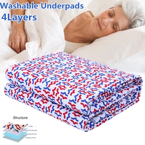 Ventes directes d'usine <span class=keywords><strong>Protection</strong></span> nocturne sans risque Doublures d'<span class=keywords><strong>incontinence</strong></span> absorbantes durables réutilisables - Product Image 2