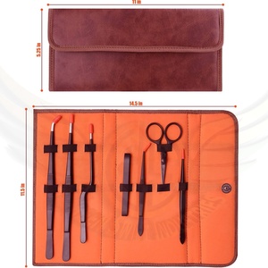 Kit de chef professionnel par Swift Industries Ensemble culinaire 6 pièces Outils en acier inoxydable de haute qualité Utilisation de la cuisine Placage vert - Product Image 2