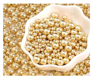 Flores de arcoíris Navidad Pastel Chocolate Mini <span class=keywords><strong>confeti</strong></span> comestible azúcar perla diferentes tamaños azúcar asperja decoración de pasteles - Product Image 1