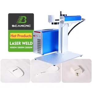 Machine de marquage laser à fibre laser raycus 30w, appareil à boutons pour marquage des couleurs, grande zone de marquage sur le métal, 2 pièces