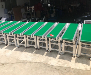 Nieuwe Staat Automatische Spuitgietmachine Kleine Voeding Lift Riem Transportband Klim <span class=keywords><strong>Express</strong></span> Verpakking Transportband Transportband - Product Image 5