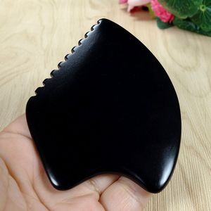 Tabla de Gua Sha de Piedra Bian Natural, Herramienta de Masaje Facial para el Cuidado de la Piel, Revitalización de la Piel y Relajación Muscular - Product Image 2