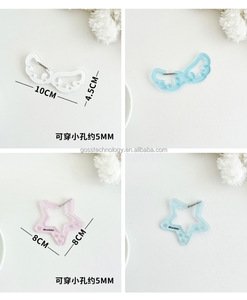 Offre Spéciale Nouveau Style Cartoon Acrylique Porte-clés Mousqueton Coloré En Gros et Soutien Conception Personnalisée pour Vous-même - Product Image 2
