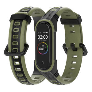 Mijobs Smartwatch cinturino per Xiaomi <span class=keywords><strong>Mi</strong></span> <span class=keywords><strong>Band</strong></span> 3 4 <span class=keywords><strong>5</strong></span> 6 7 bracciale in Silicone Correa bracciale Pulseira Miband <span class=keywords><strong>5</strong></span> <span class=keywords><strong>Band</strong></span> 6 accessori - Product Image 3