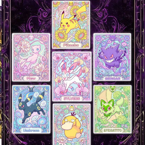 YQ Pokemoned Fantasy Dream Tear-off Tabs Wholesale Display Wonderful Hot Selling Gifts for Kids Fan Art Board Games Blind Boxes - Product Image 3