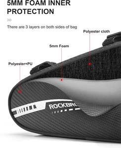 Free sample Breathable Lightweight Bicycle <b>Bag</b> for Top-Tube Storage Offering Adjustable Oxford Material Design - Product Image 6